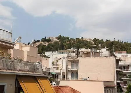 Sunbathed Balcony - Philopappou View Athens